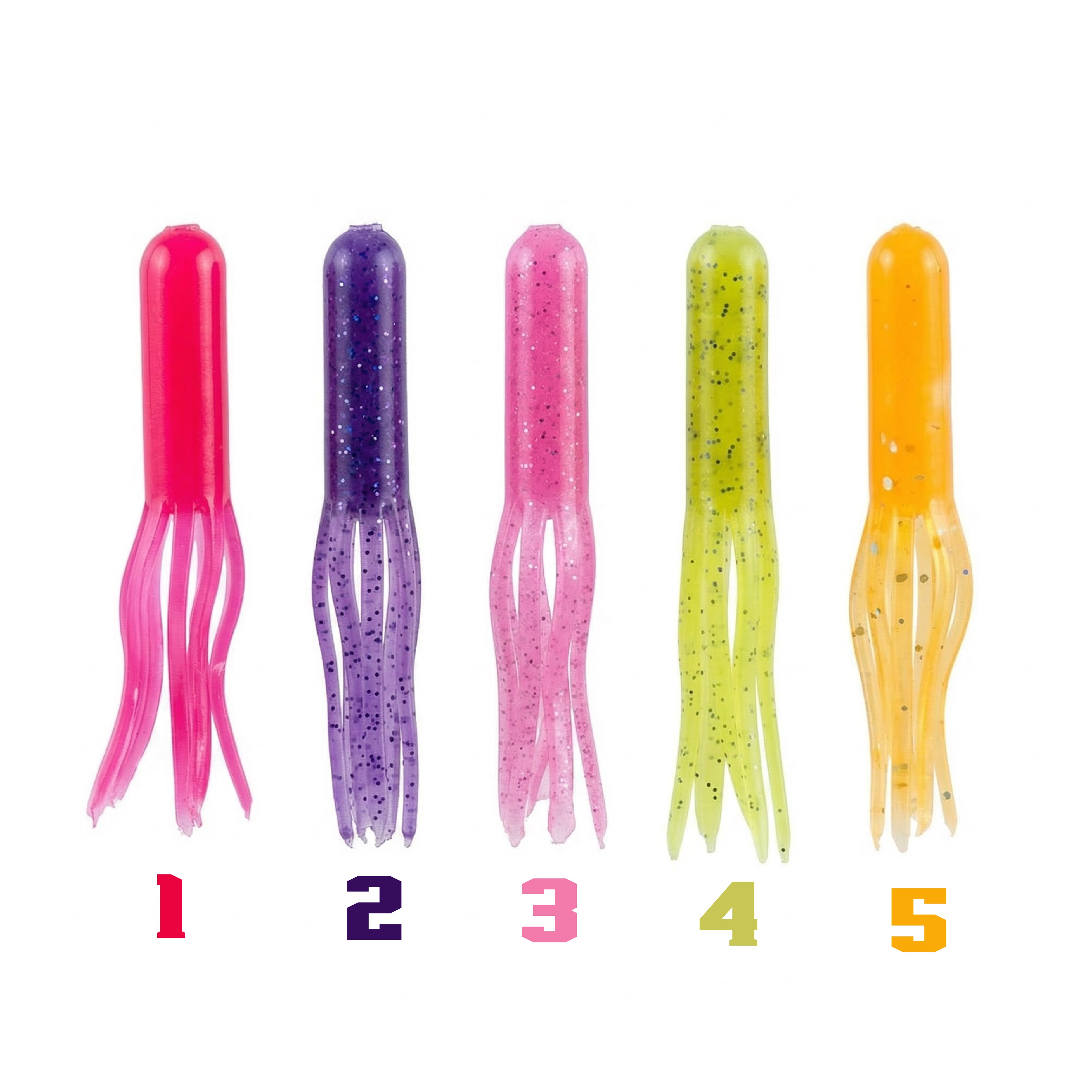 1.8-inch Tube Skirt Single Color UV/Glow